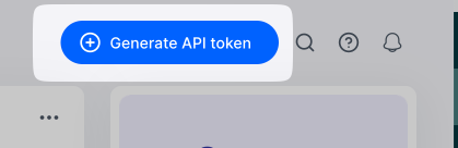 generate api token remote