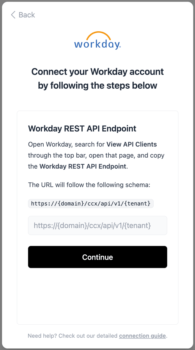 Connect workday